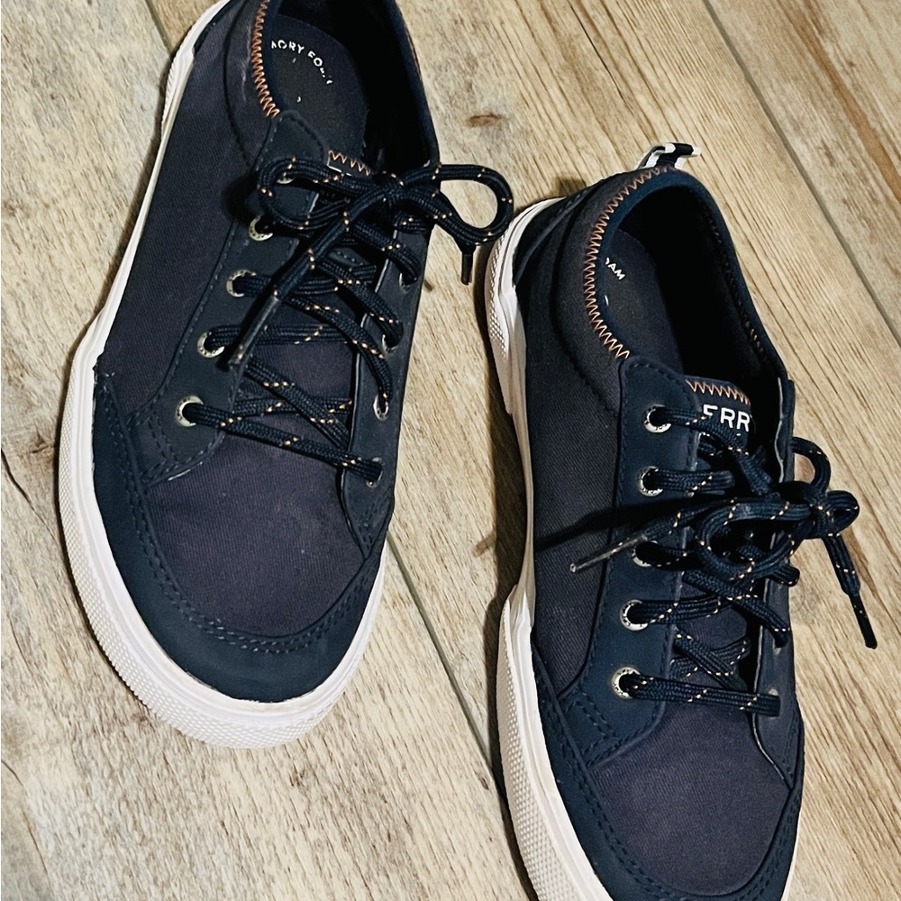 Sperry Kids Top-Sider 3M – Navy Blue, Great Condition